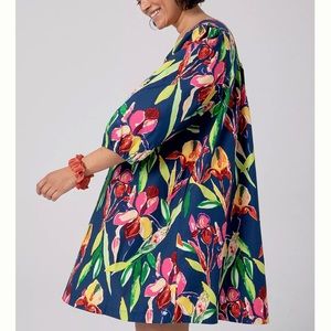 Anthropologie Maeve Tabitha Swing Tunic Dress, 1X